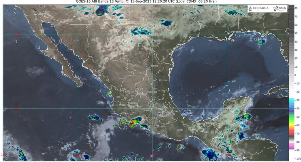 Lluvias, chubascos y descargas para hoy en la Península
