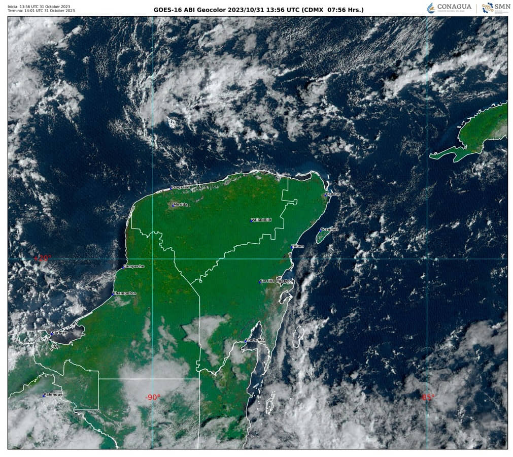 Se extenderá el frente frío 8 desde el Golfo de México hasta el sur de la República