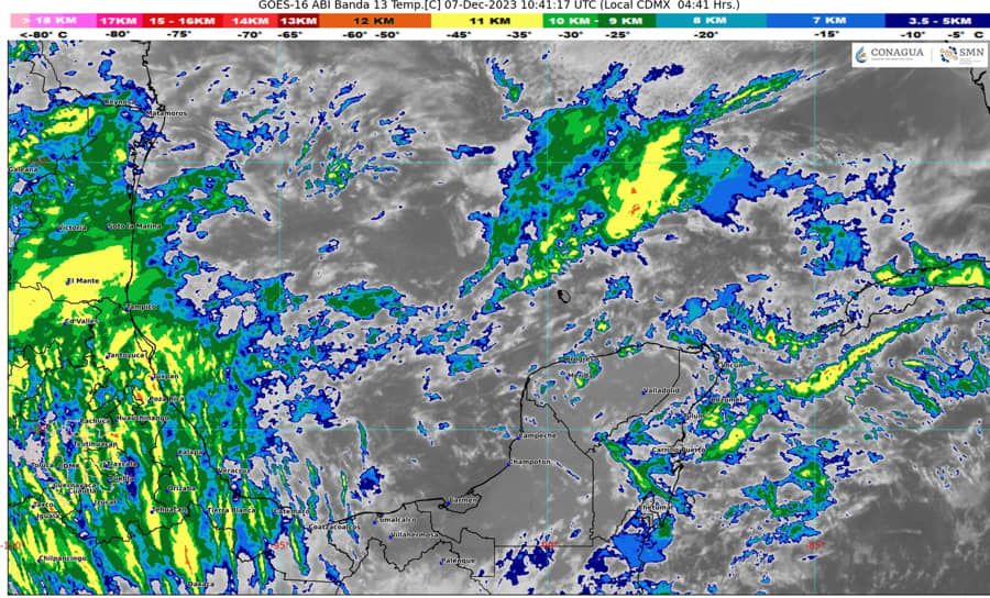 Habrá temperaturas calurosas durante el día en el estado