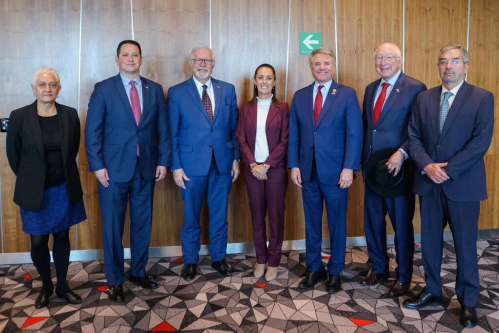 Se reunió Sheinbaum con congresistas republicanos de EU