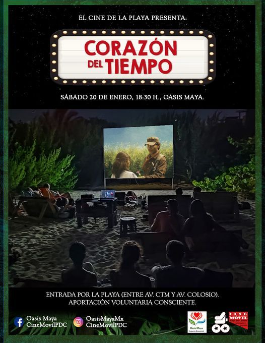 El cine de la playa proyectará Corazón del tiempo