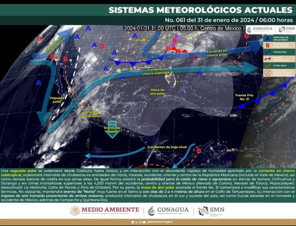 Habrá bancos de niebla en municipios del estado