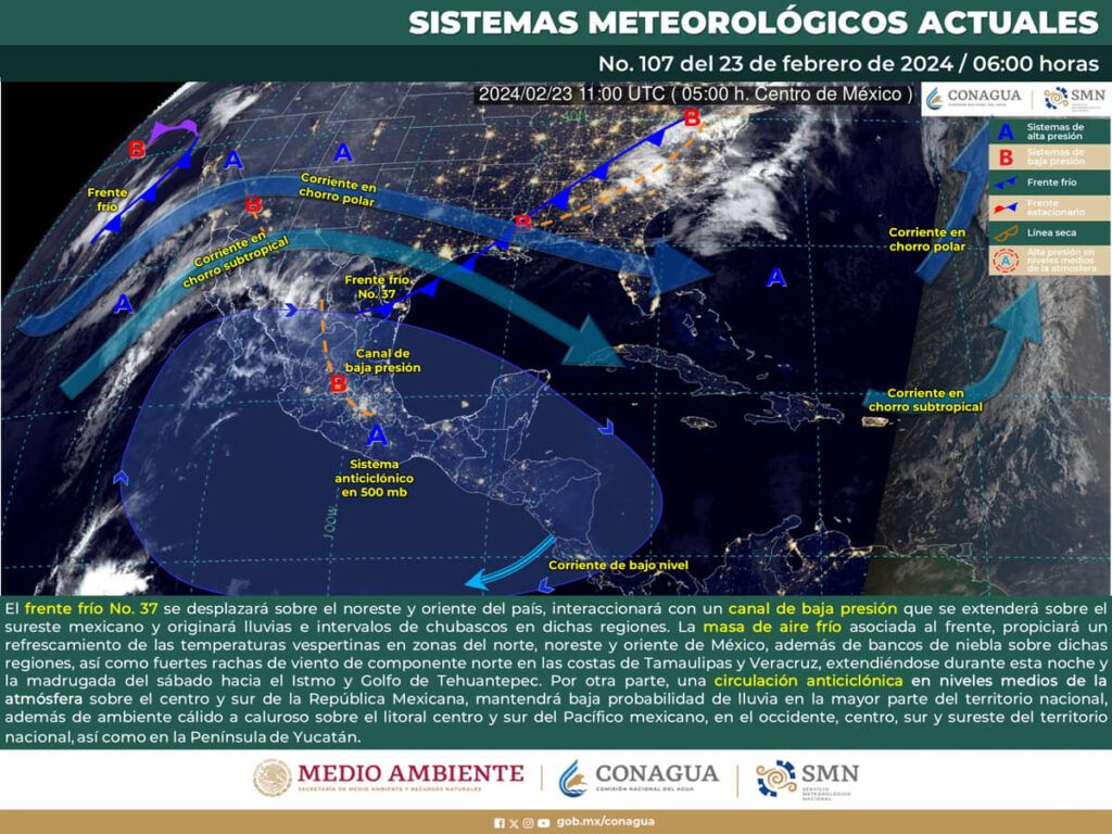 Temperaturas calurosas para Quintana Roo este día