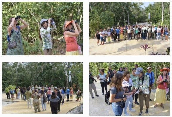 Grupo “Amazalias” realiza observación de aves dirigido a la ciudadanía